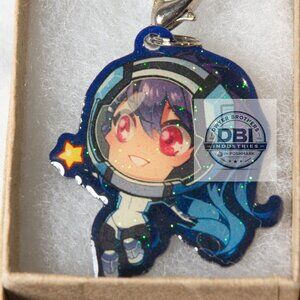 Loot Anime Space Theme Chibi Astronaut Girl Phone Charm Dangle